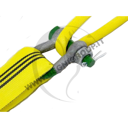 begni-group-Brache (cinghie fasce) di sollevamento tonde ad alte prestazioni XS – nucleo in HMPE, cover in HMPE HPRS-XS Y Brache (cinghie / fasce) di sollevamento tonde ad alte prestazioni XS – nucleo in HMPE, cover in HMPE.