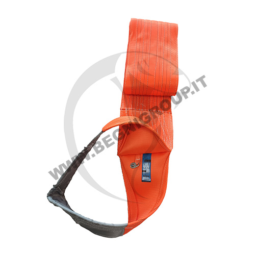 begni-group-Brache di sollevamento (cinghie - fasce) piatte con asole, costruzione a 2 strati portanti 2W100300A06000 Brache di sollevamento (cinghie / fasce) piatte con asole, costruzione a 2 strati portanti.