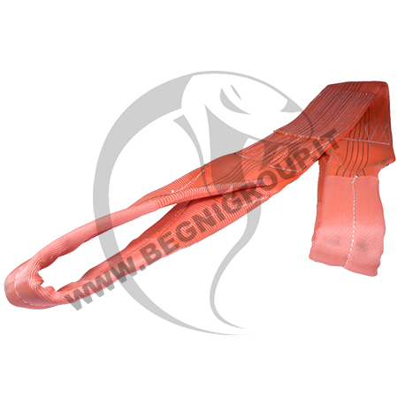 begni-group-Brache di sollevamento (cinghie fasce) piatte con asole, costruzione a 2 strati portanti - 5t Brache di sollevamento (cinghie / fasce) piatte con asole, costruzione a 2 strati portanti.