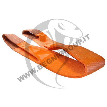 begni-group-Brache di sollevamento (cinghie fasce) piatte con asole, costruzione a 4 strati portanti Brache di sollevamento (cinghie / fasce) piatte con asole, costruzione a 4 strati portanti.