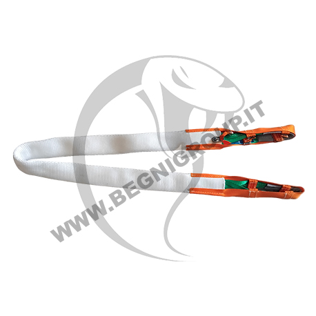 begni-group-Brache di sollevamento piatte in poliestere 2 - 4 strati con guaina HDT in Dyneema® resistente al taglio 2WHD020060V02500 Brache di sollevamento piatte in poliestere 2 - 4 strati con guaina HDT in Dyneema® resistente al taglio.