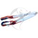 Brache di sollevamento piatte in poliestere 2 - 4 strati con guaina HDT in Dyneema® resistente al taglio.