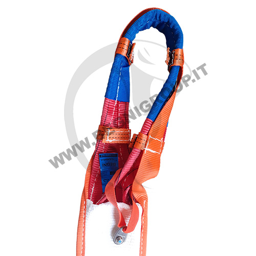 begni-group-Brache di sollevamento piatte in poliestere 2 - 4 strati con guaina HDT in Dyneema® resistente al taglio 2WHD050150R04400 Brache di sollevamento piatte in poliestere 2 - 4 strati con guaina HDT in Dyneema® resistente al taglio.