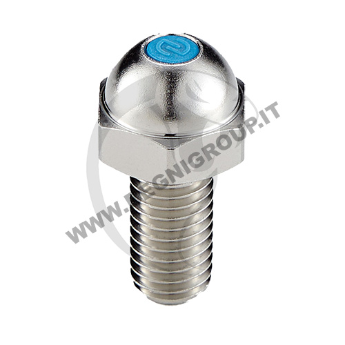 SupraCastle M10x20 mm Microchip digitale RFID con tag in acciaio da applicare tramite filettatura metrica M10.