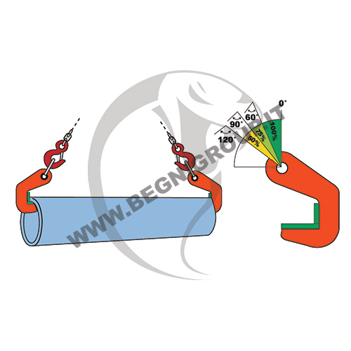 begni-group-TPH disegno Staffa per il sollevamento di tubi Staffa per il sollevamento di tubi